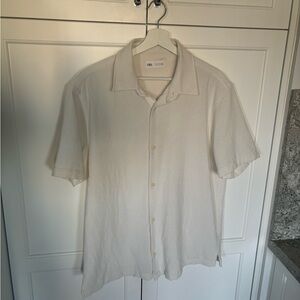 Men’s large Zara short sleeve shirt